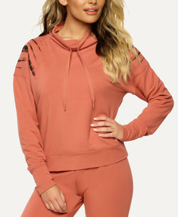 Felina Lassen Funnel-neck Sweatshirt Clay thumbnail 1