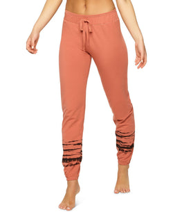 Felina Lassen Terry Tie-dye Accent Sweatpants Clay thumbnail 1
