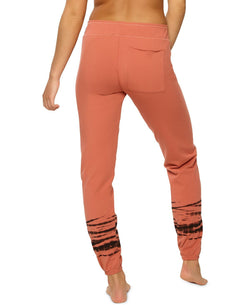 Felina Lassen Terry Tie-dye Accent Sweatpants Clay thumbnail 2