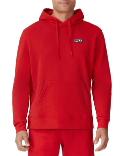 Fila Algot Logo Hoodie Chinese Red thumbnail 1