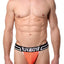 FlyBoy Fluorescent-Orange Sport Mesh Thong