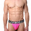 FlyBoy Fluorescent-Pink Sport Mesh Thong