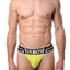FlyBoy Fluorescent-Yellow Sport Mesh Thong