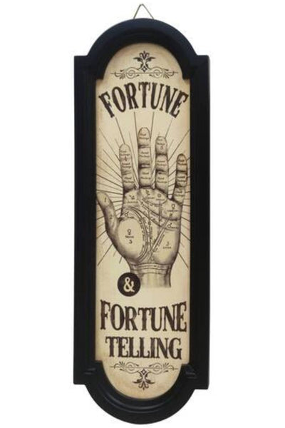 Fortune Telling Wall Sign