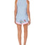 Friends Watching Tank Top & Shorts Pajama Set Blue