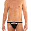 G S Black California Scoop Jockstrap