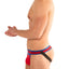 G S Red California Scoop Jockstrap
