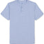 GAP 2-Pc. Heathered Henley Shirt & Shorts Pajama Set