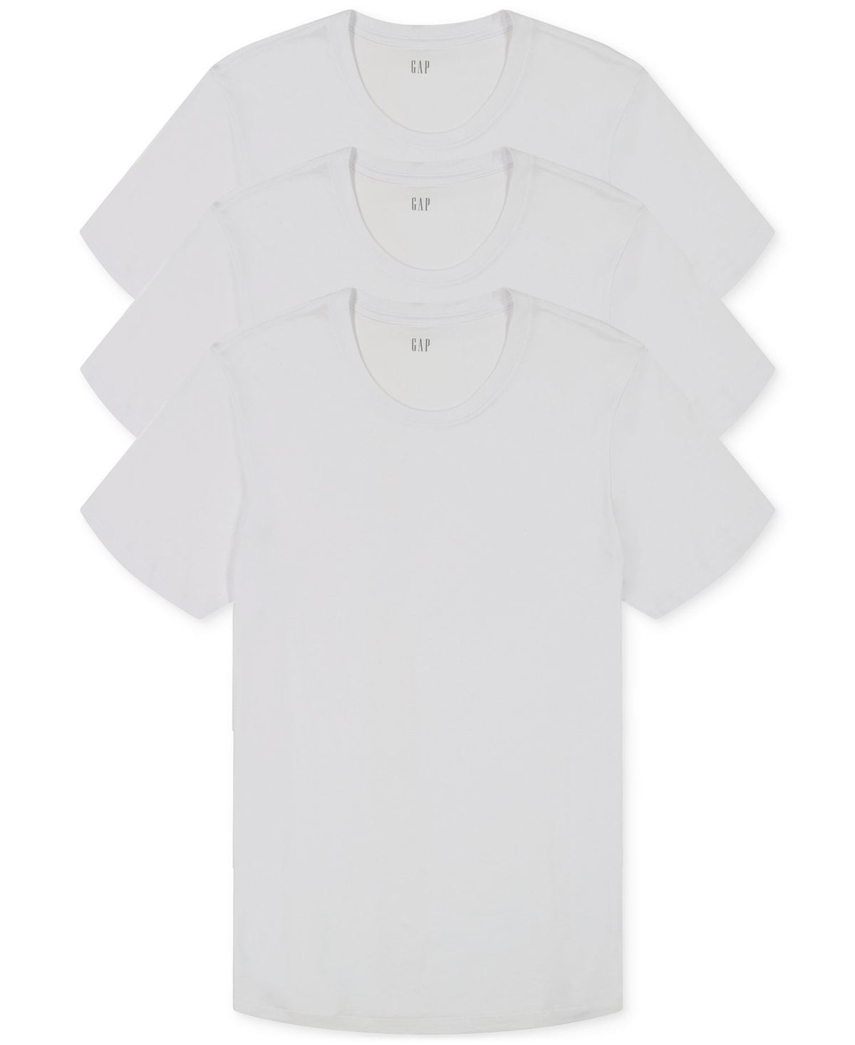 GAP 3-Pk. Cotton Crewneck Undershirt