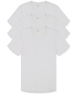 GAP 3-Pk. Cotton Crewneck Undershirt thumbnail 1