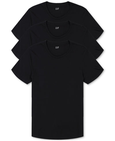 GAP 3-Pk. Cotton Crewneck Undershirt
