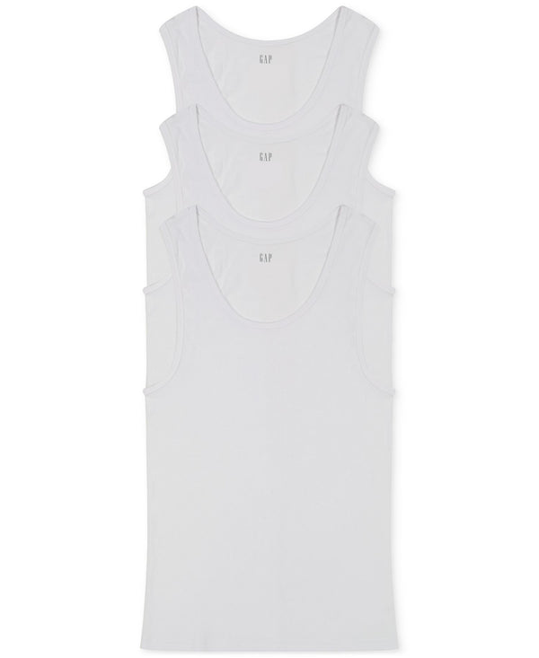 GAP 3-Pk. Cotton Ribbed Tank Tops