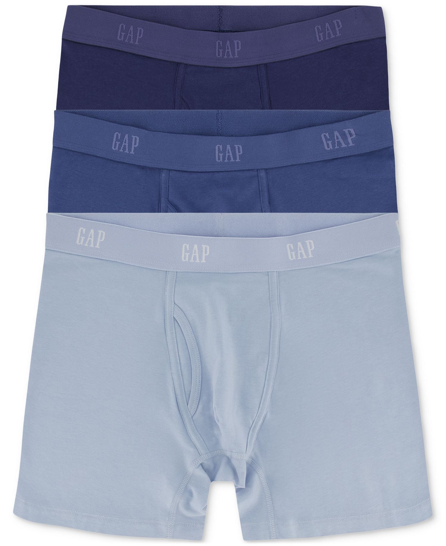 GAP 3-Pk. Cotton Stretch Boxer Briefs – CheapUndies