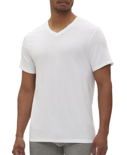 GAP 3-Pk. Cotton V-Neck Undershirt thumbnail 2
