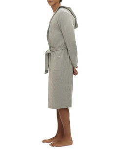 GAP Hooded Waffle-Knit Robe thumbnail 2