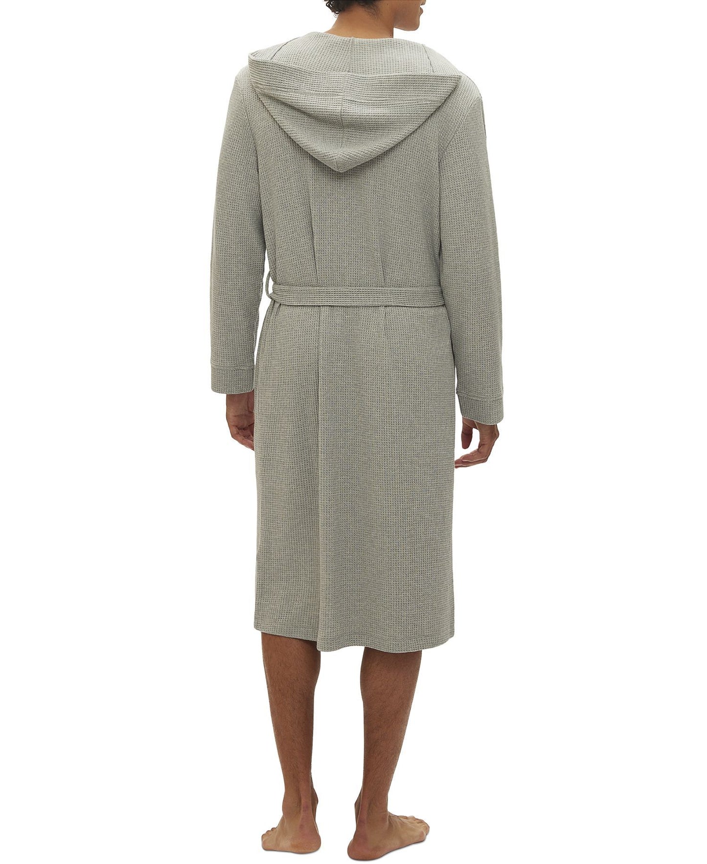 GAP Hooded Waffle-Knit Robe