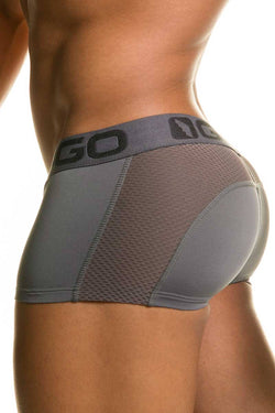 GIGO Diversity Grey Mesh Insert Boxer Brief thumbnail 2