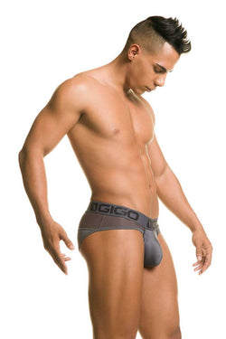 GIGO Diversity Grey Mesh Insert Briefs thumbnail 1
