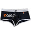 Gigo Black Logo Swim Trunk