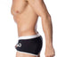 Gigo Black Logo Swim Trunk