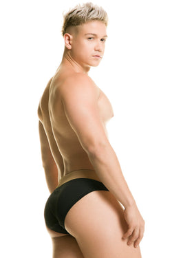 Gigo Black Sophisticated Swim Brief thumbnail 4