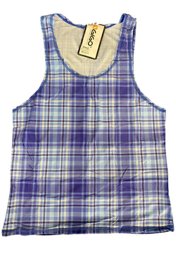 Gigo Blue Prints Tank Top thumbnail 1