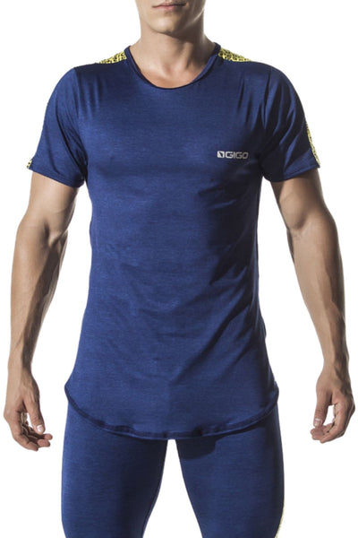 Gigo Blue Sport T-Shirt