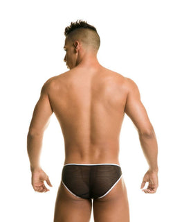 Gigo DESTRUCTIVE WHITE Mesh Bikini Brief thumbnail 2
