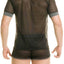 Gigo Dark Grey Destructive T-Shirt
