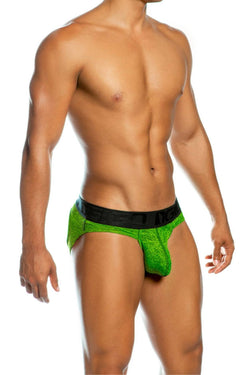 Gigo Green Marbled Jock Brief thumbnail 1