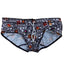 Gigo Grey Heart Swim Brief
