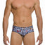 Gigo Grey Heart Swim Brief