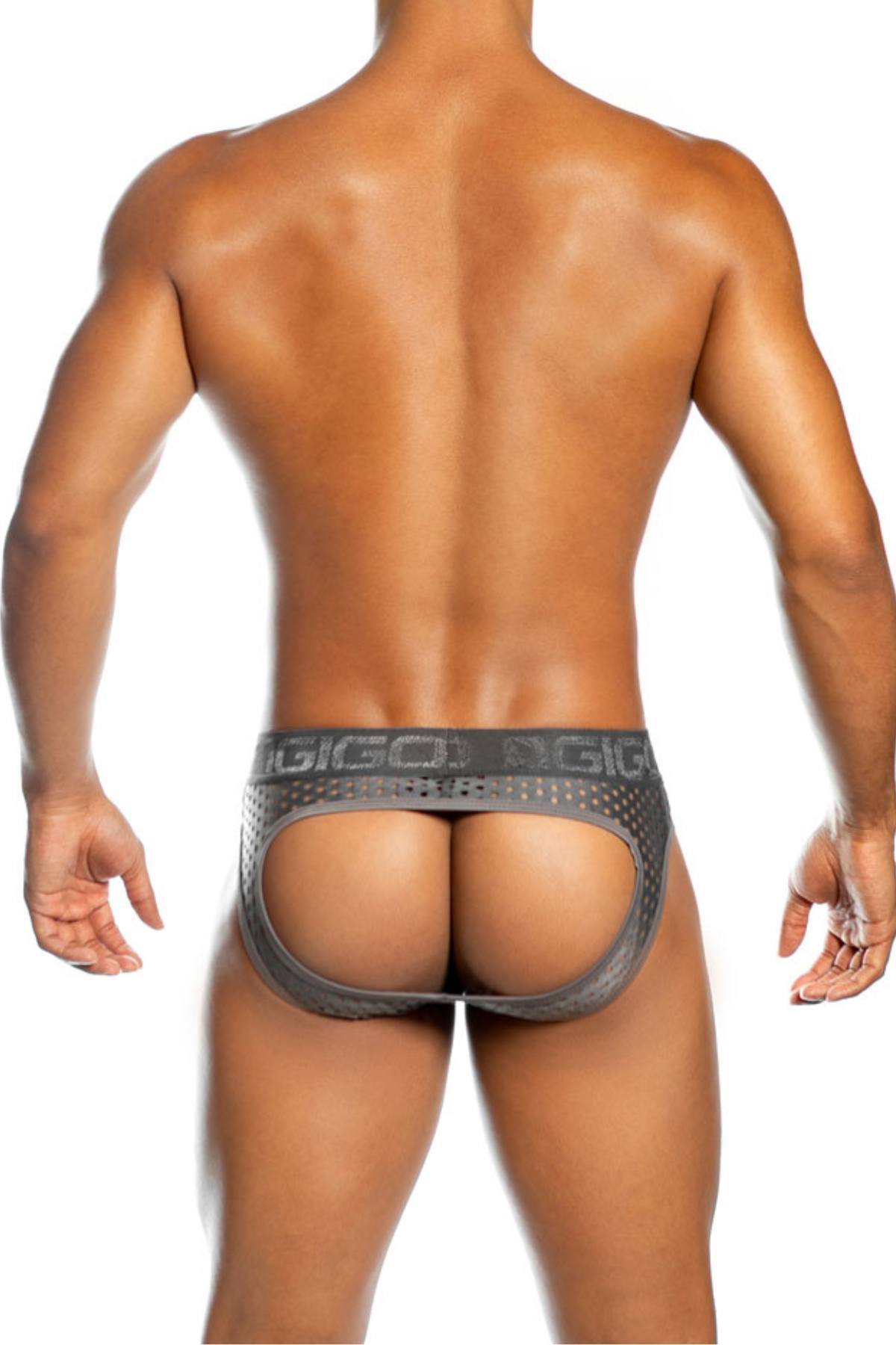 Gigo Grey Mesh Mixture Jockbrief