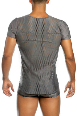 Gigo Grey Mixture T-Shirt thumbnail 2