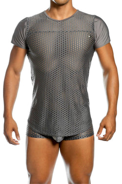 Gigo Grey Mixture T-Shirt thumbnail 1
