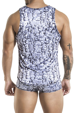 Gigo Grey Shapes Tank thumbnail 2