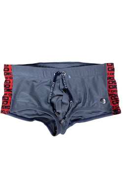 Gigo Grey Sport Swim Trunk thumbnail 4