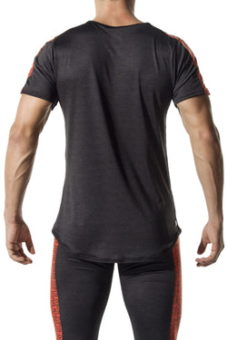 Gigo Grey Sport T-Shirt thumbnail 3