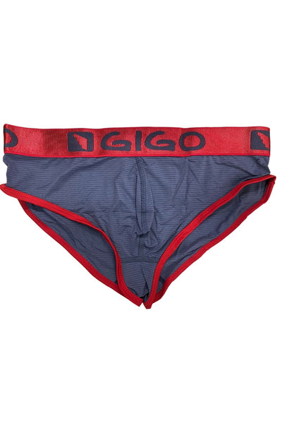 Gigo Grey Waves Brief