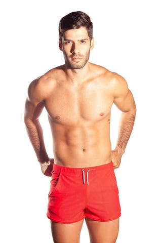 Gigo INSINUATING RED Mesh Shorts