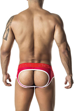 Gigo Red American Jock Brief thumbnail 3