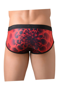 Gigo Red Bloom Swim Brief thumbnail 2