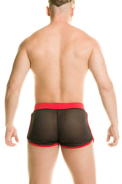 Gigo Red Destructive Shorts thumbnail 3