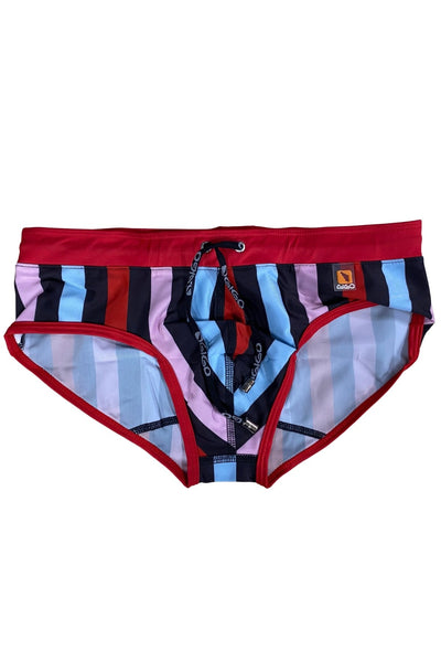 Gigo Red Lines Swim Brief