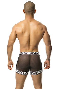 Gigo Temptation Black Mesh Shorts thumbnail 2