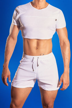 Gigo White Candle Shorts thumbnail 3