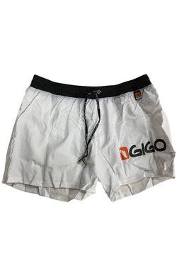 Gigo White Logo Swim Short thumbnail 4
