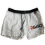 Gigo White Logo Swim Short