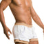 Gigo White Sophisticated Swim Short