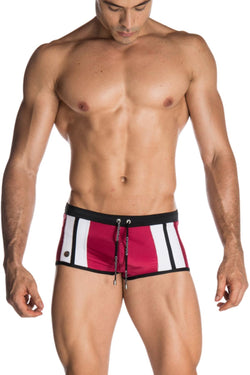 Gigo Wine Retro Swim Trunk thumbnail 1